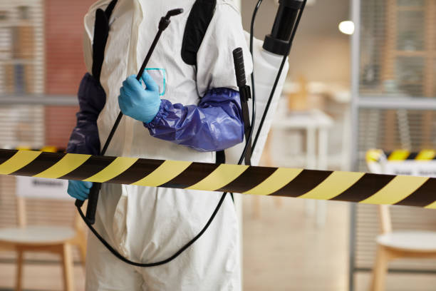Professional Crime Scene Cleanup technician working in Riverbank, CA